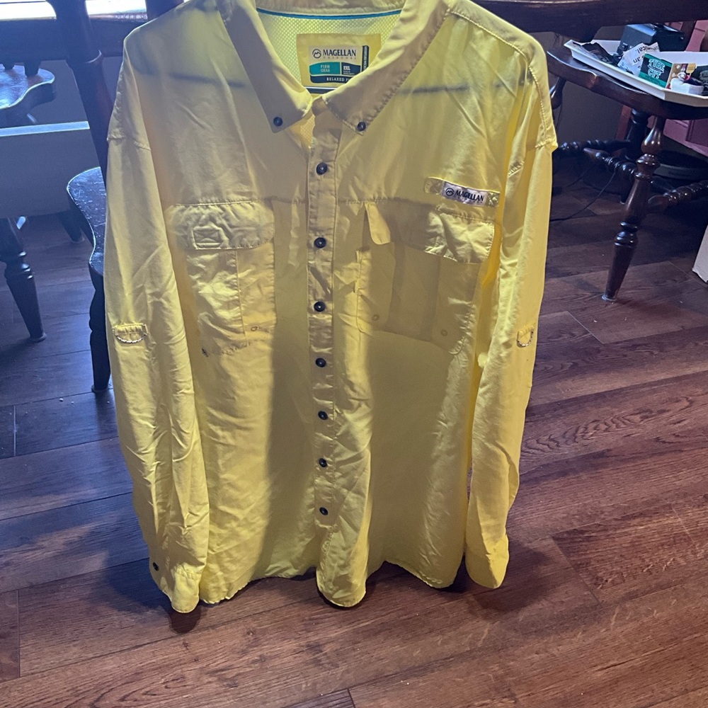 Men’s 2XL LS Magellan Button Up